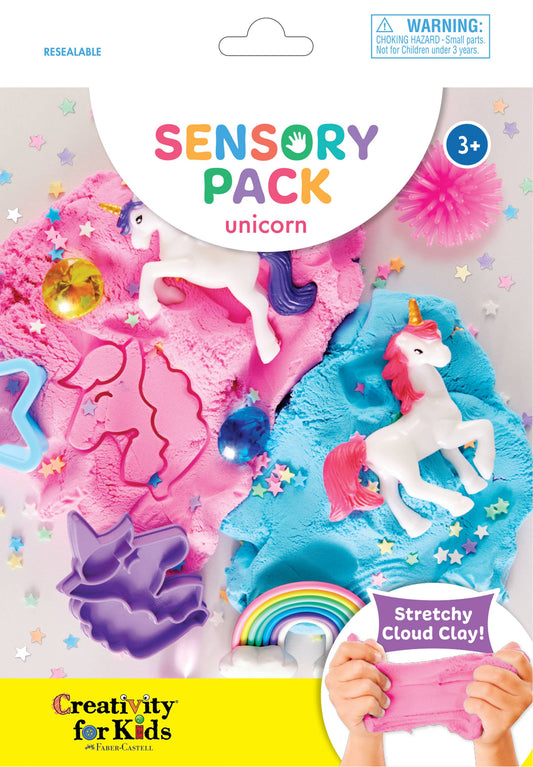 Sensory Pack Unicorn On the Go Play Set for Kids