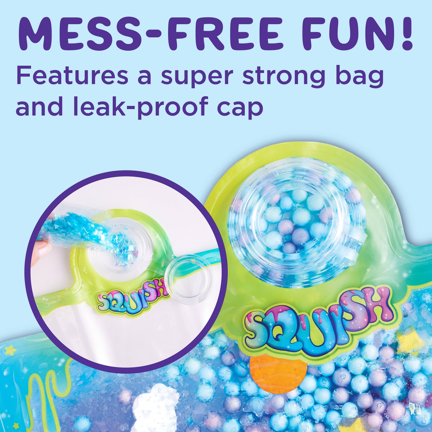 Mix and Make Your Own Super Squish Fidget Bag Craft Kit