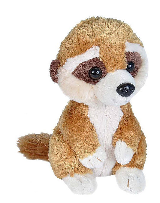 Hug'Ems-Mini Meerkat Stuffed Animal 7"