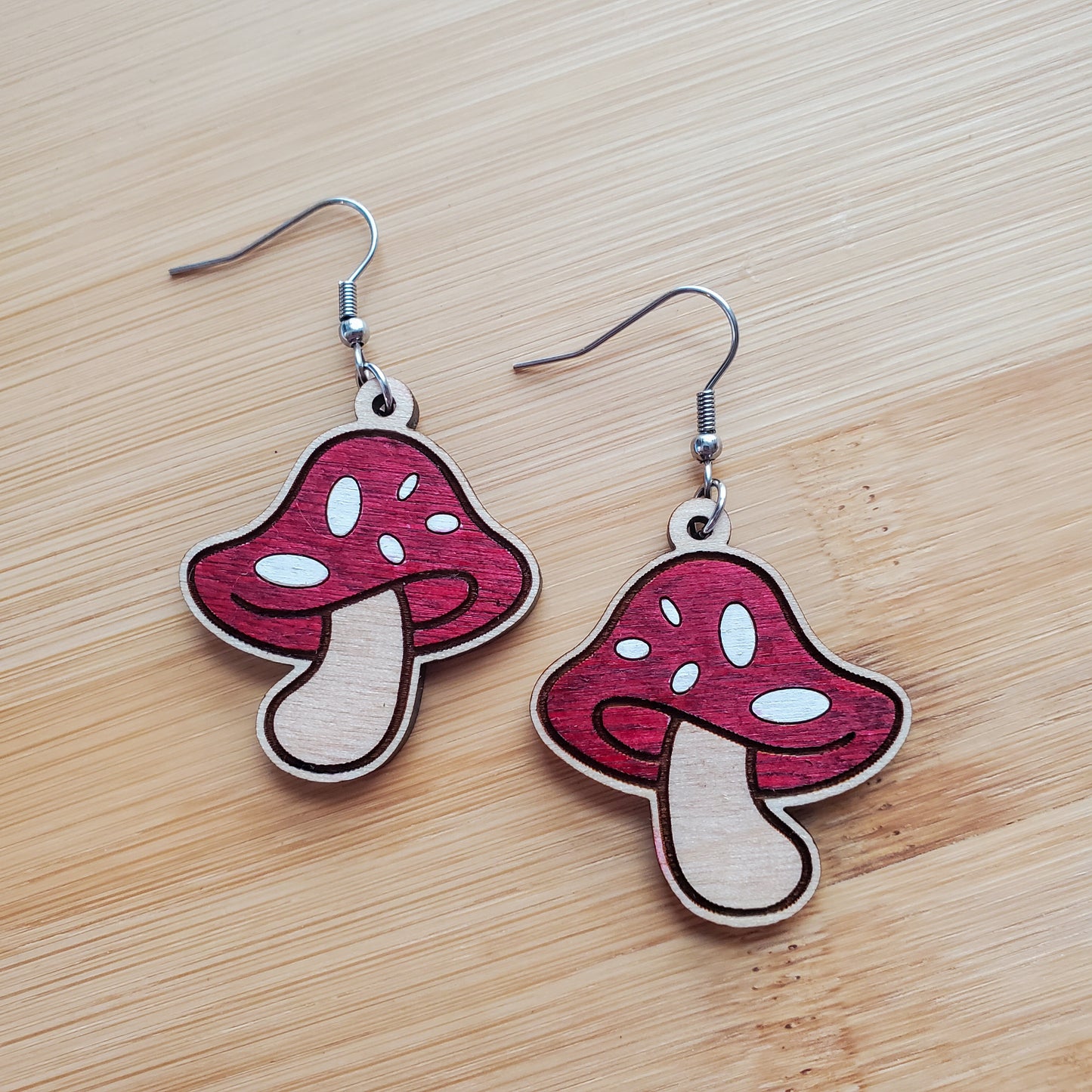 Mushroom Earrings