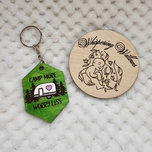 Camp More Keychain