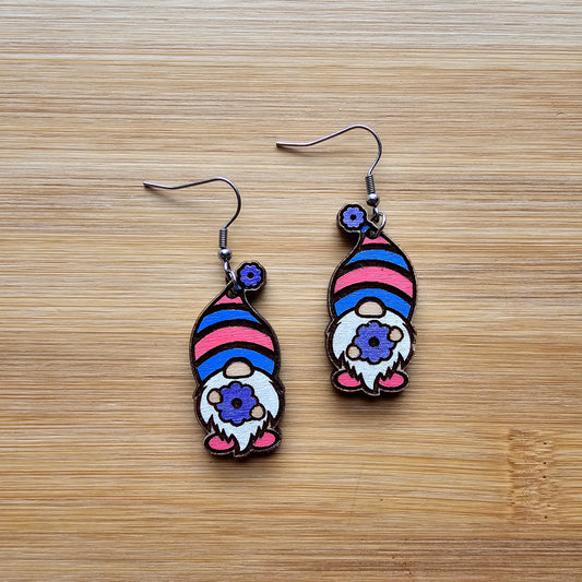 Spring Gnome Earrings