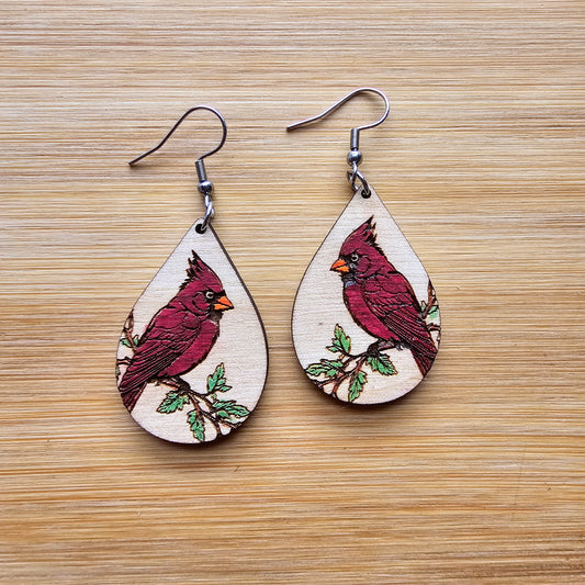 Cardinals Earrings