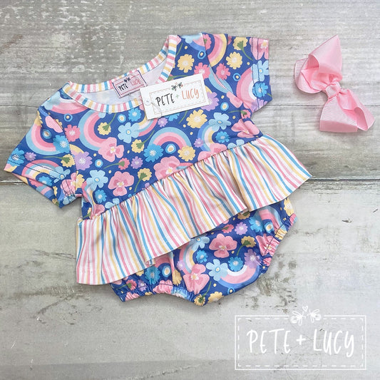 Rainbow Bright Infant Romper