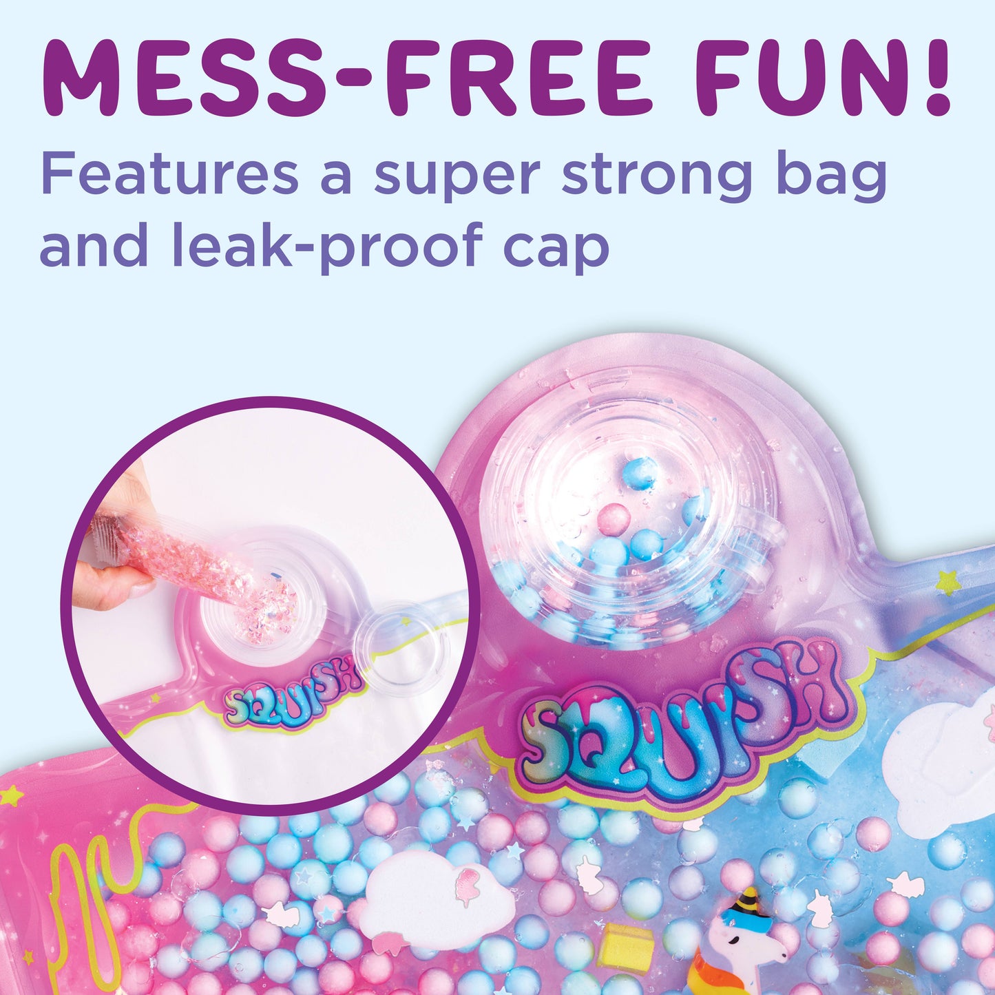 Mix and Make Your Own Super Squish Fidget Bag Craft Kit