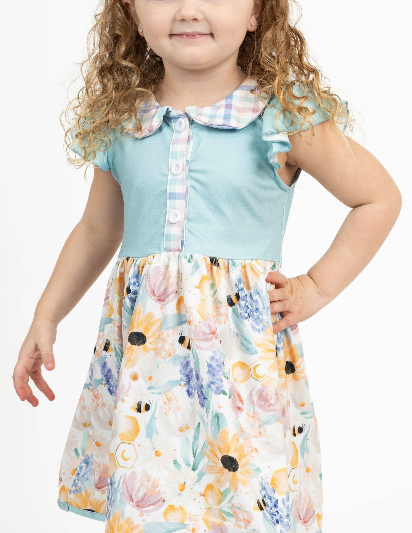 Bee Kind Girl's Dress