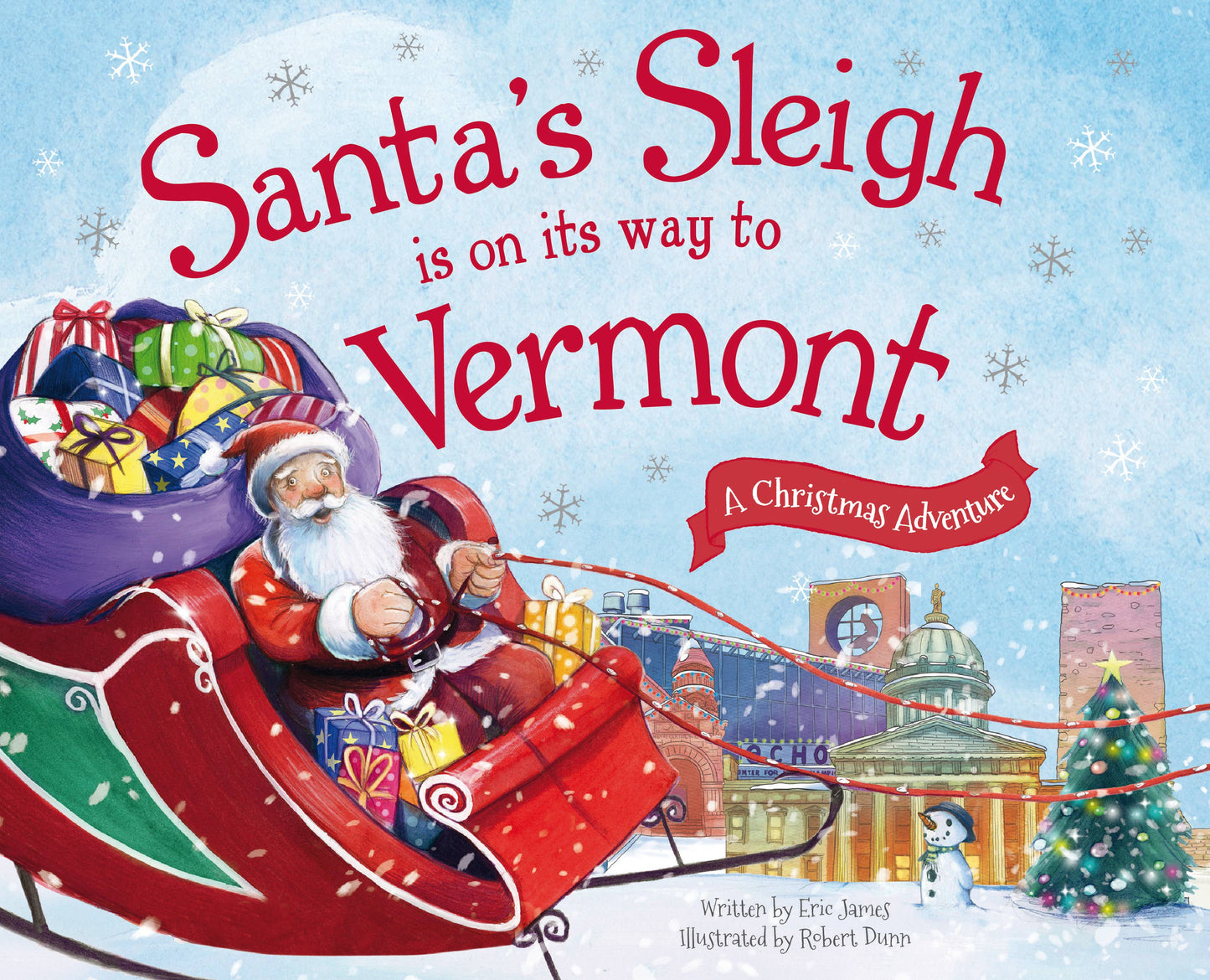 Santa's Sleigh Is on Its Way to Vermont (HC)