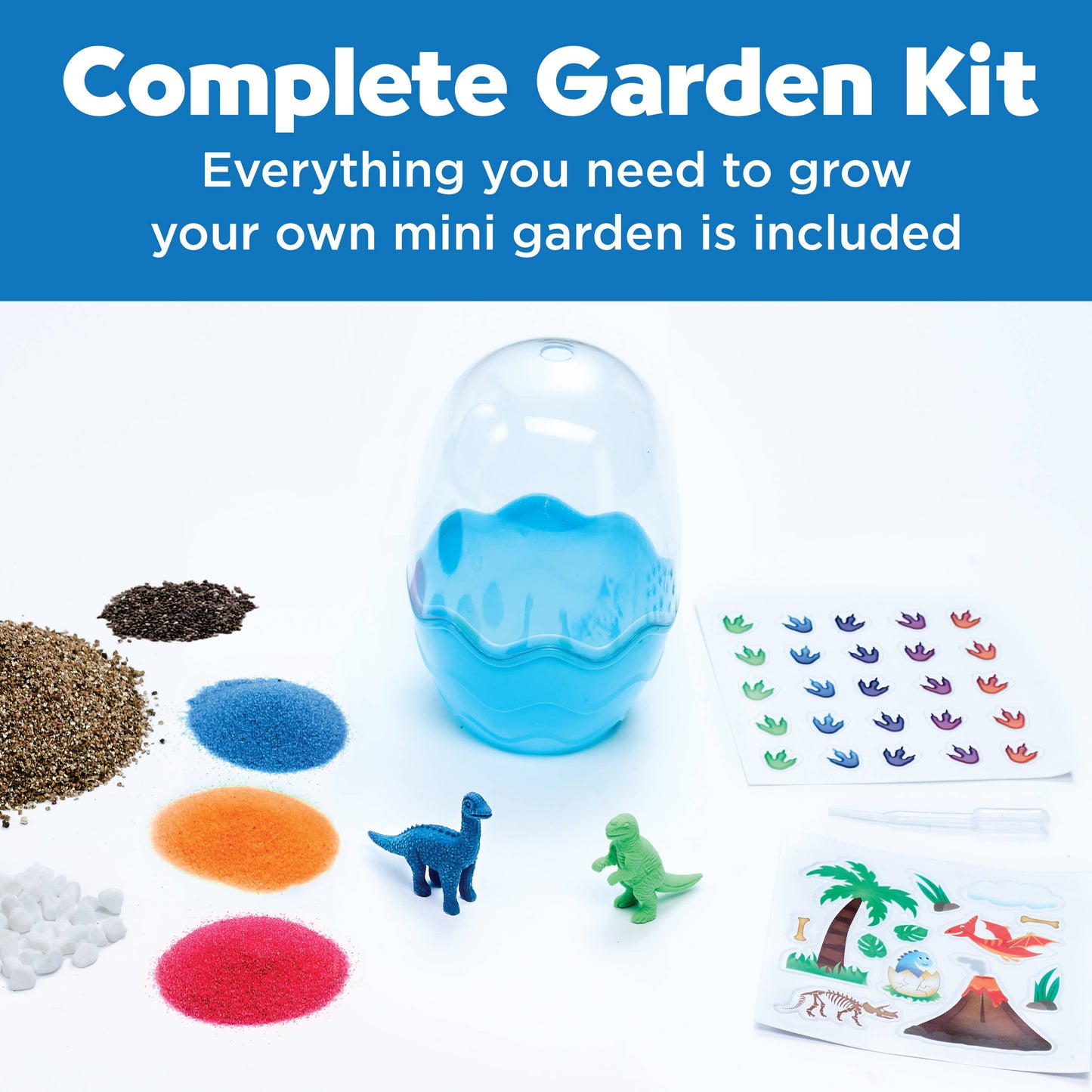 Grow a Mini Garden – Dinosaur - DIY Craft Kit for Kids