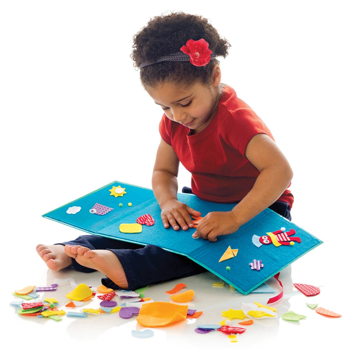 Fun Felt Shapes Play Set for Preschool Kids