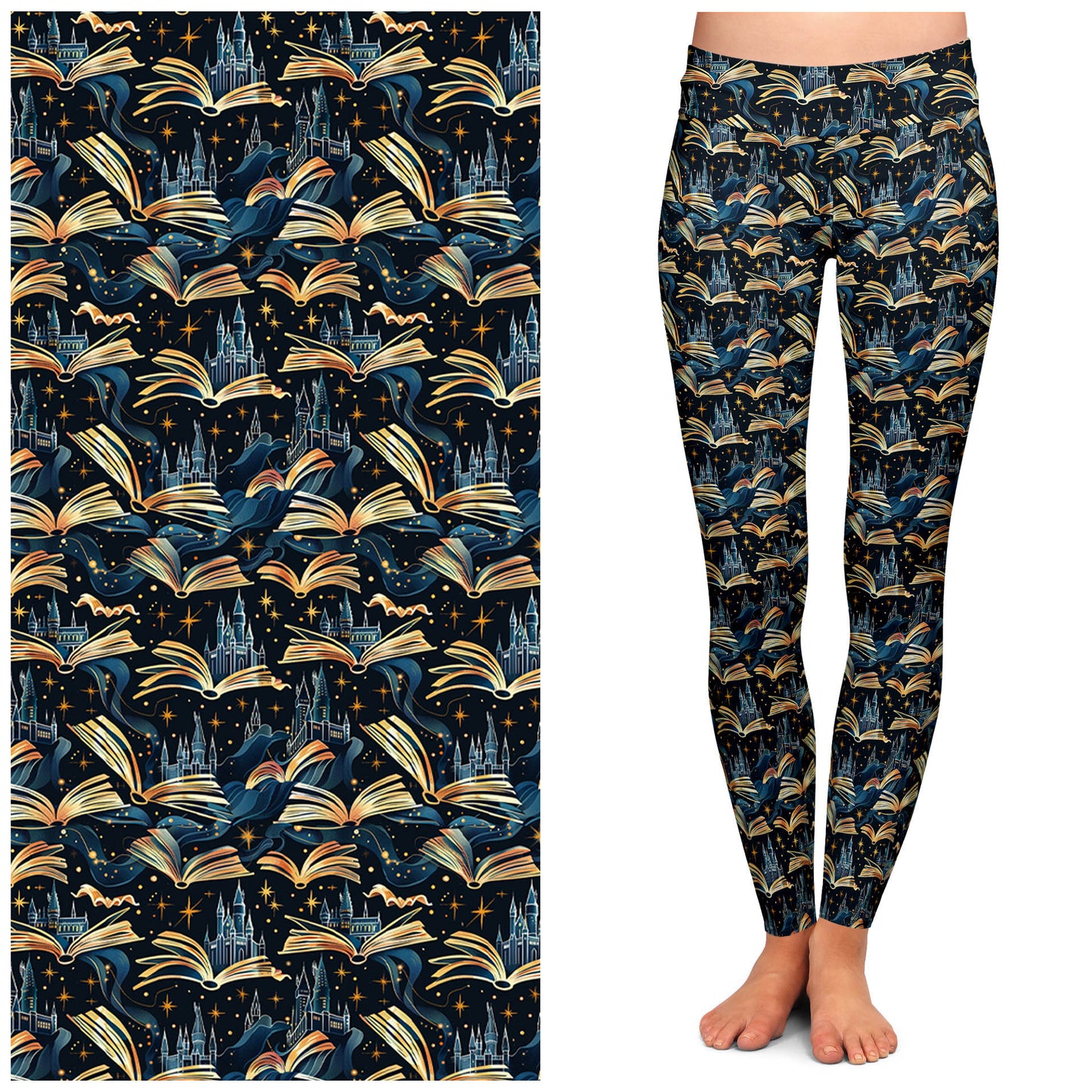 Fantasy Books Adult Leggings