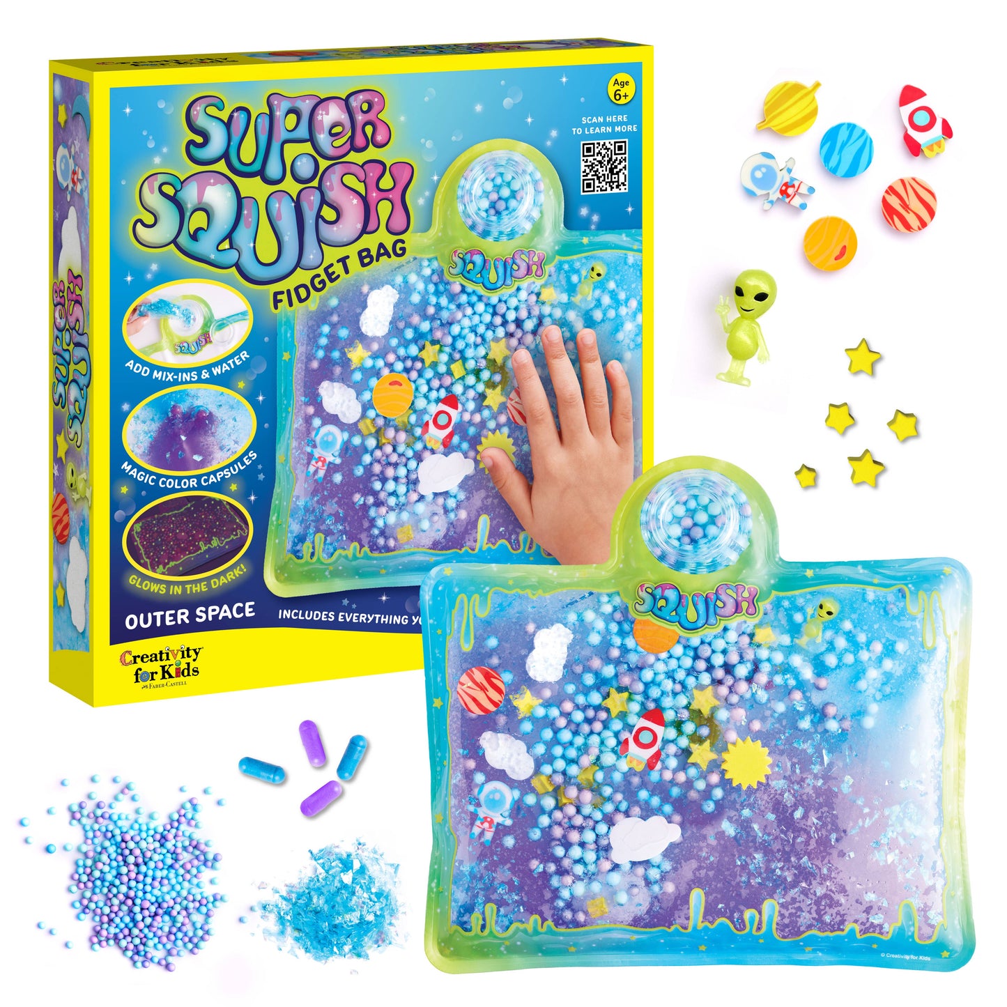 Mix and Make Your Own Super Squish Fidget Bag Craft Kit