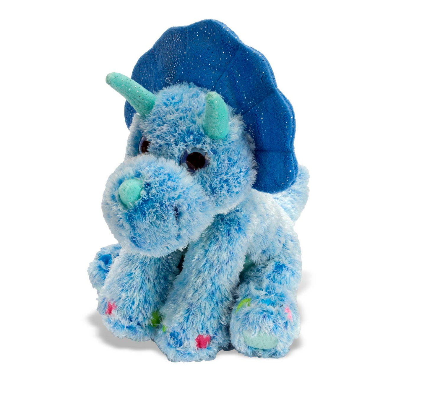 Sweet Sassy Triceratops Stuffed Animal 12"