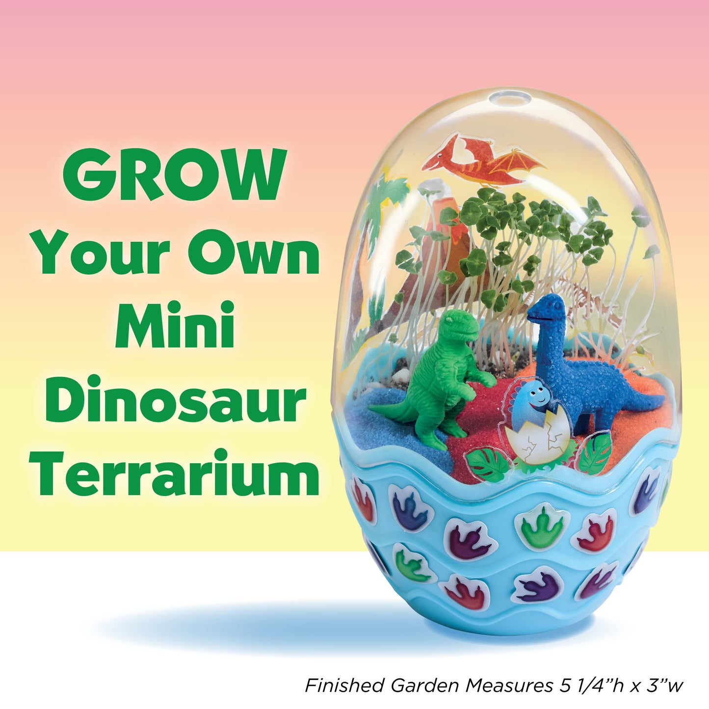 Grow a Mini Garden – Dinosaur - DIY Craft Kit for Kids