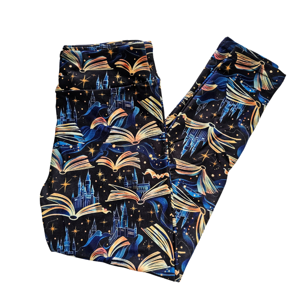 Fantasy Books Kid Leggings