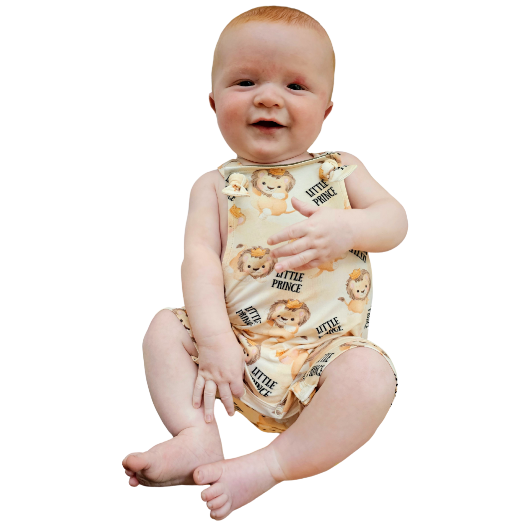 Little Prince Bamboo Overalls