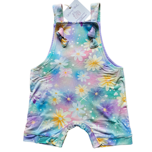 Shining Daisies Bamboo Overalls