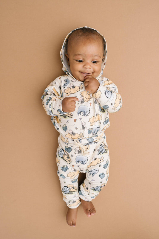 Storybook Snuggles Hoodie Romper Set