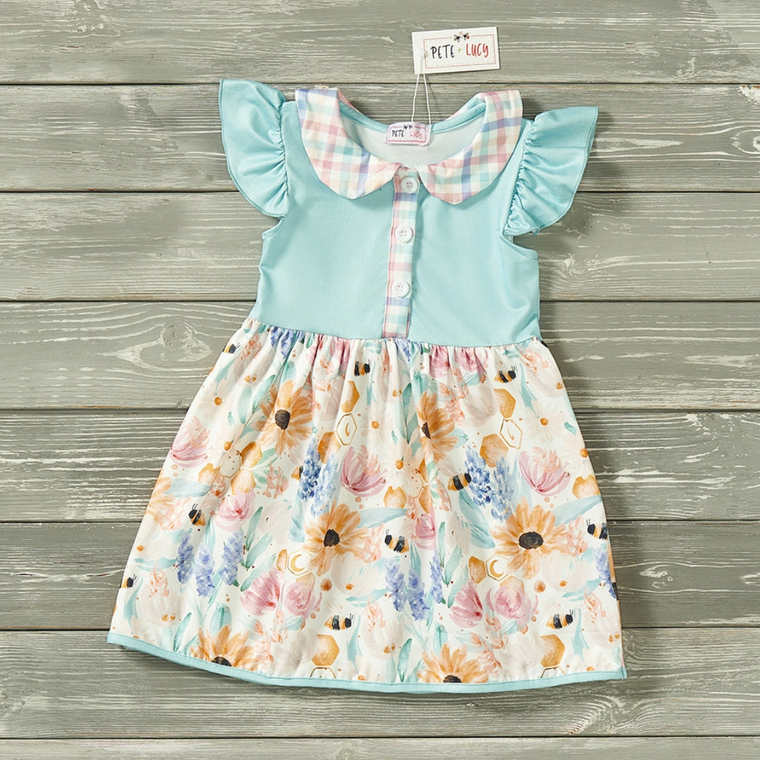 Bee Kind Girl's Dress