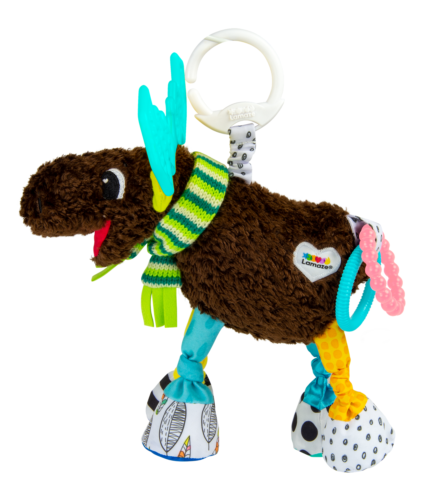 Lamaze Mortimer the Moose Clip & Go Stroller Toy