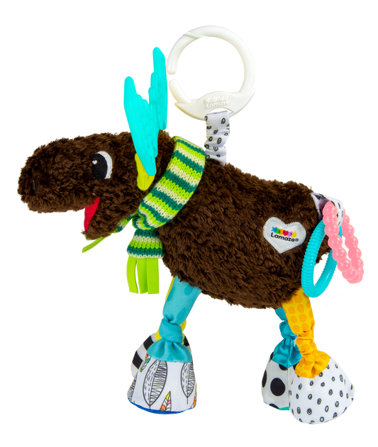 Lamaze Mortimer the Moose Clip & Go Stroller Toy