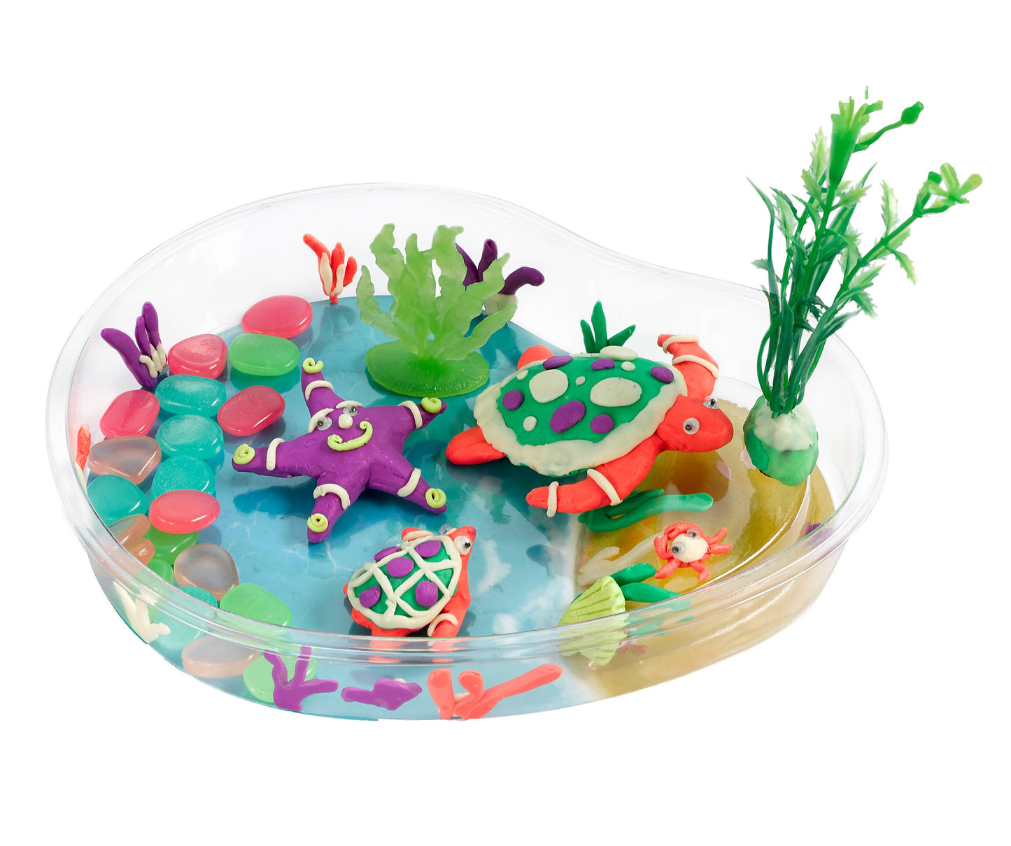 Glow in the Dark Turtle Lagoon DIY Craft Kit for Kids