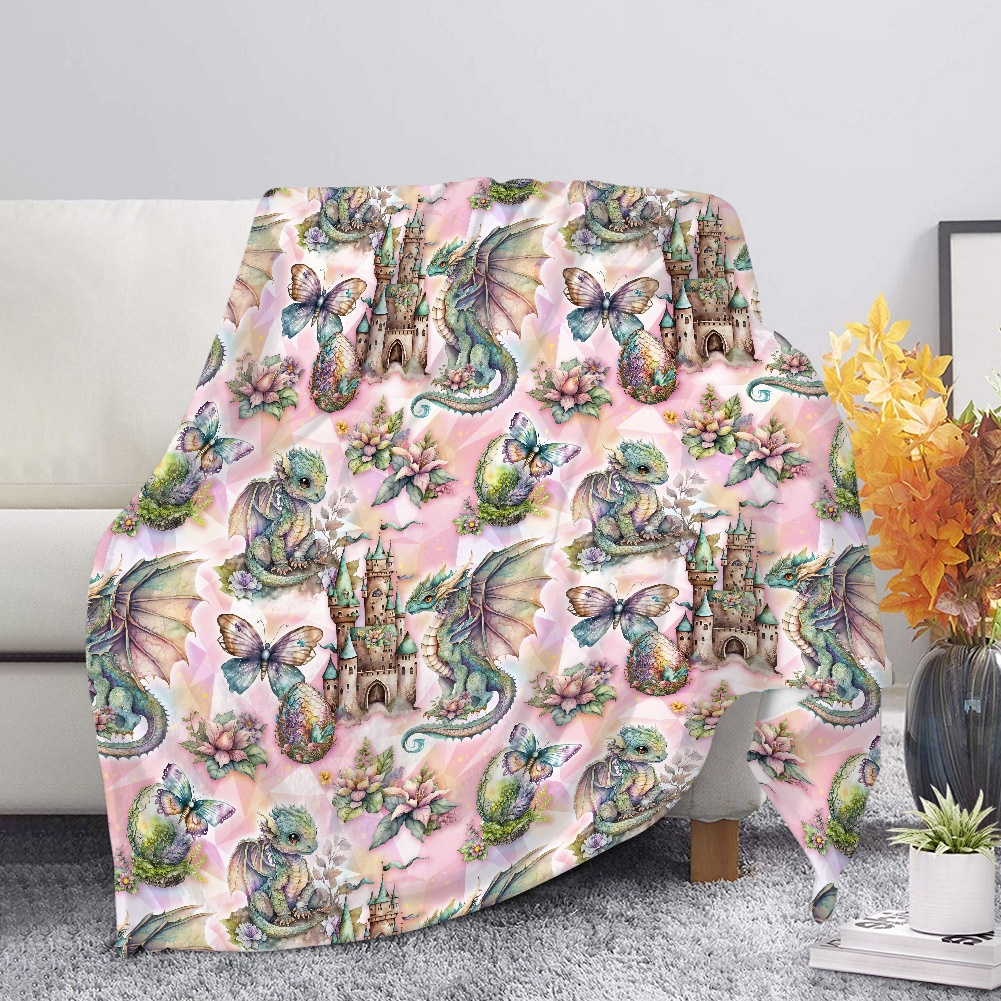 Fairytale Dragons Blanket