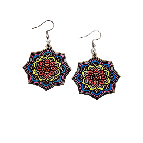 Mandala Earrings