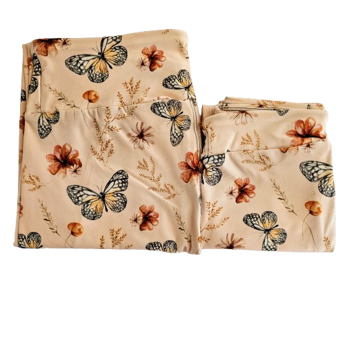 Boho Butterfly Kids Leggings