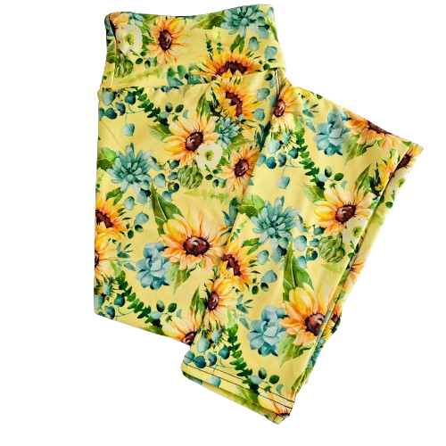 Sunflower Adult Leggings