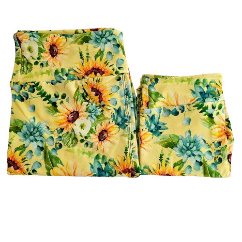 Sunflower Adult Leggings