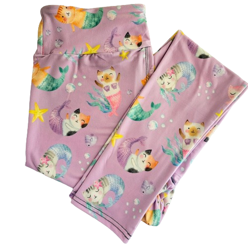 Purr-maid Kids Leggings