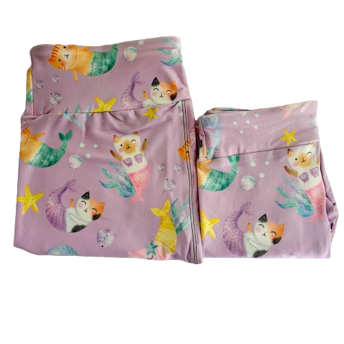 Purr-maid Kids Leggings