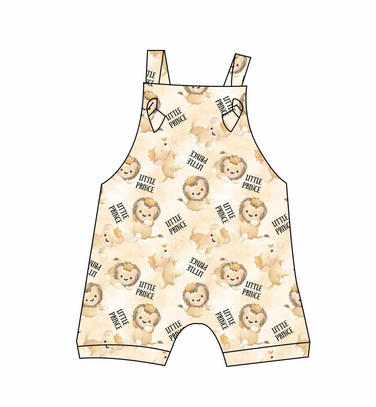 Little Prince Bamboo Overalls